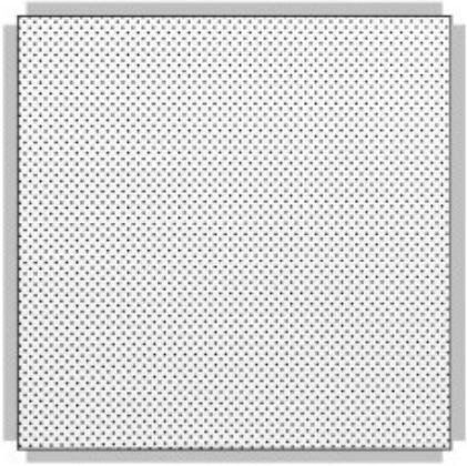 18mm Perforated T24 Metal Ceiling Tile