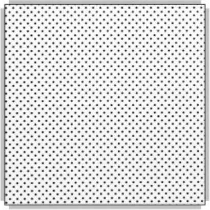 25mm Perforated T15 Metal Ceiling Tile