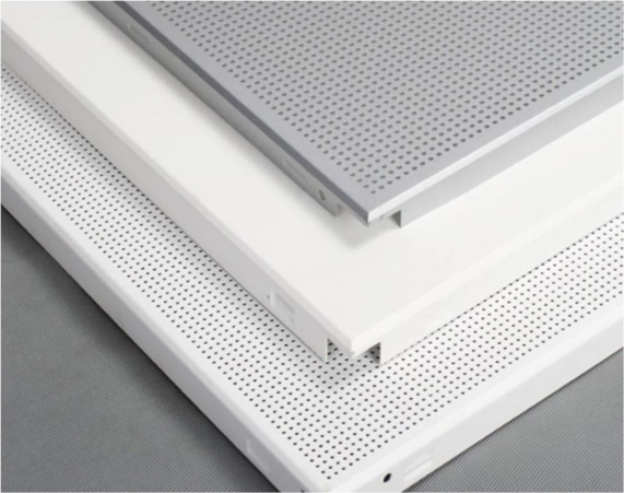 Perforated Clip-in Metal Ceiling Tiles
