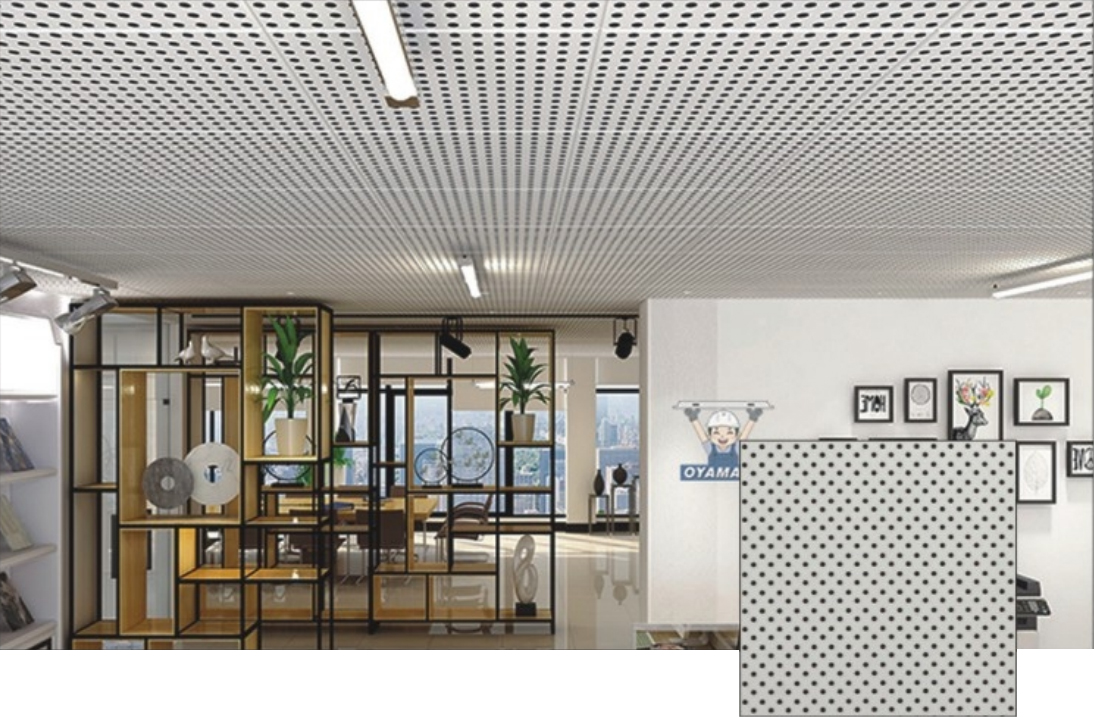 Thru Hole Ceiling Tiles